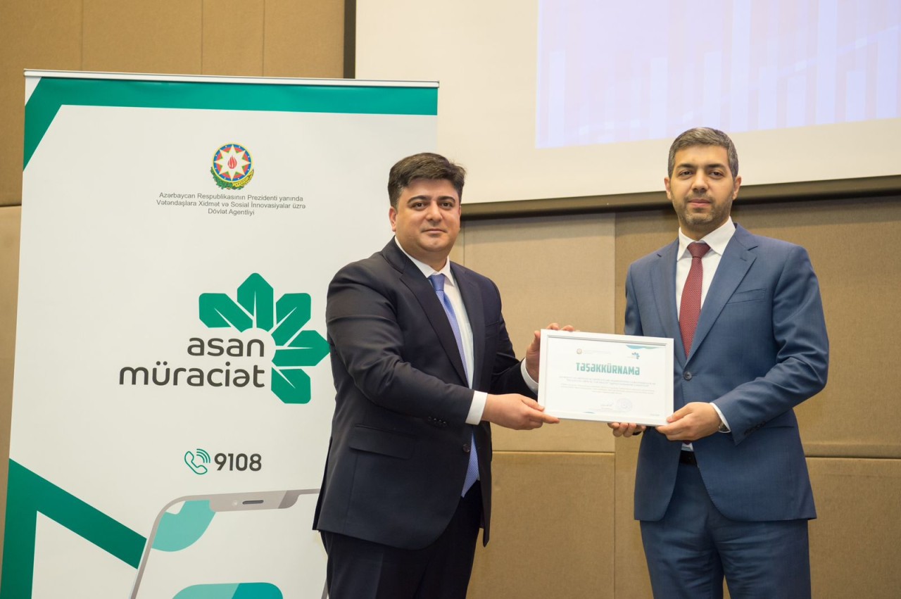 ADSEA ASAN xidmət indeksi üzrə 2-ci yerə layiq görüldü - FOTOLAR